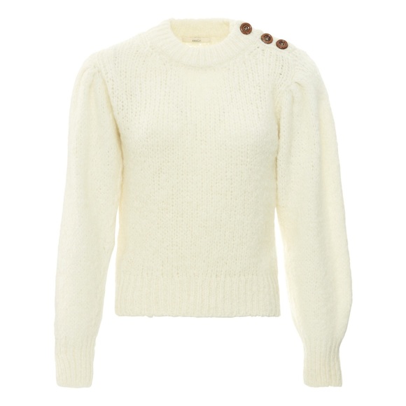 Sessùn Cream Alpaca Sweater - Picture 2 of 6